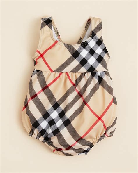 burberry for infant girl|baby girl burberry bathing suit.